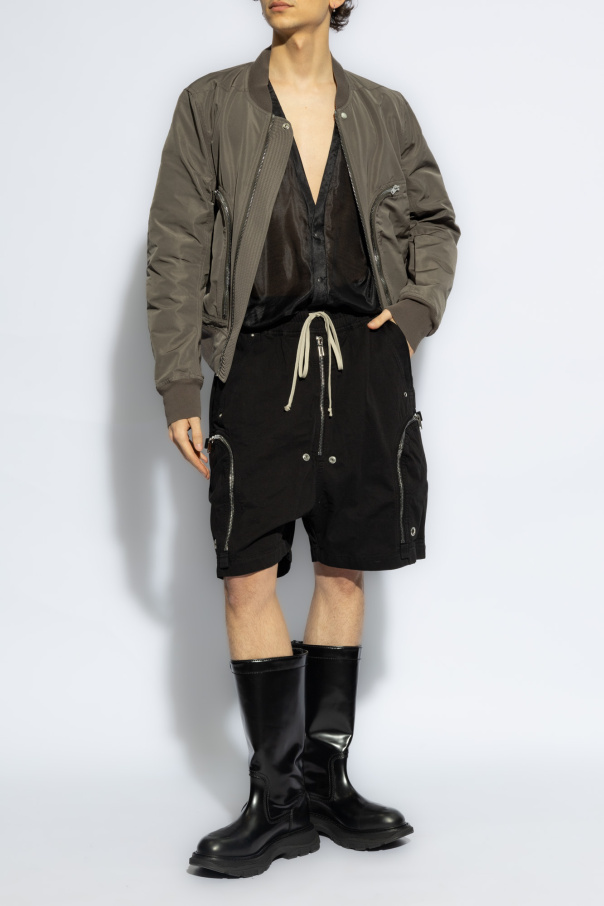 Black 'Bauhaus' shorts Rick Owens DRKSHDW Black 'Bauhaus' shorts Rick Owens DRKSHDW